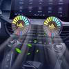 1PC Smart RGB Pickup Lights LED 3D Ambient Lamp Sound Control Music Rhythm Lights Air Freshener for Car Gaming TV Creative Decora