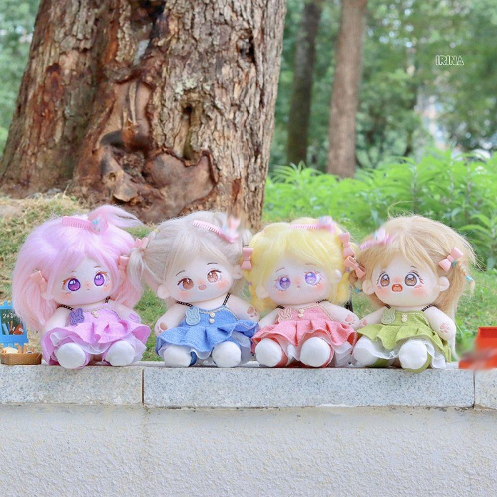 20cm Cotton Doll Clothes Rabbit Dress No Attributes Dolls Clothes  Doll Accessories