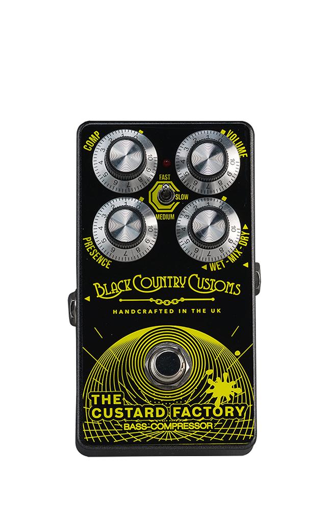 Laney Black Country Customs The Custard Factory Compressor Boutique Bass Effects Pedal (BCC-TCF)