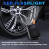 Portable Car Air Compressor Inflator Wireless Hand-held Pump Lamp for Car and Motorcycle Tyre Inflation and Compression