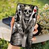 Grim Reaper Skull Skeleton Phone Case for Moto G84 G22 G32 G42 G52 G62 G53 G72 G60 G60S G100 G10 G20 G30 G13 G50 G 5G G Pure