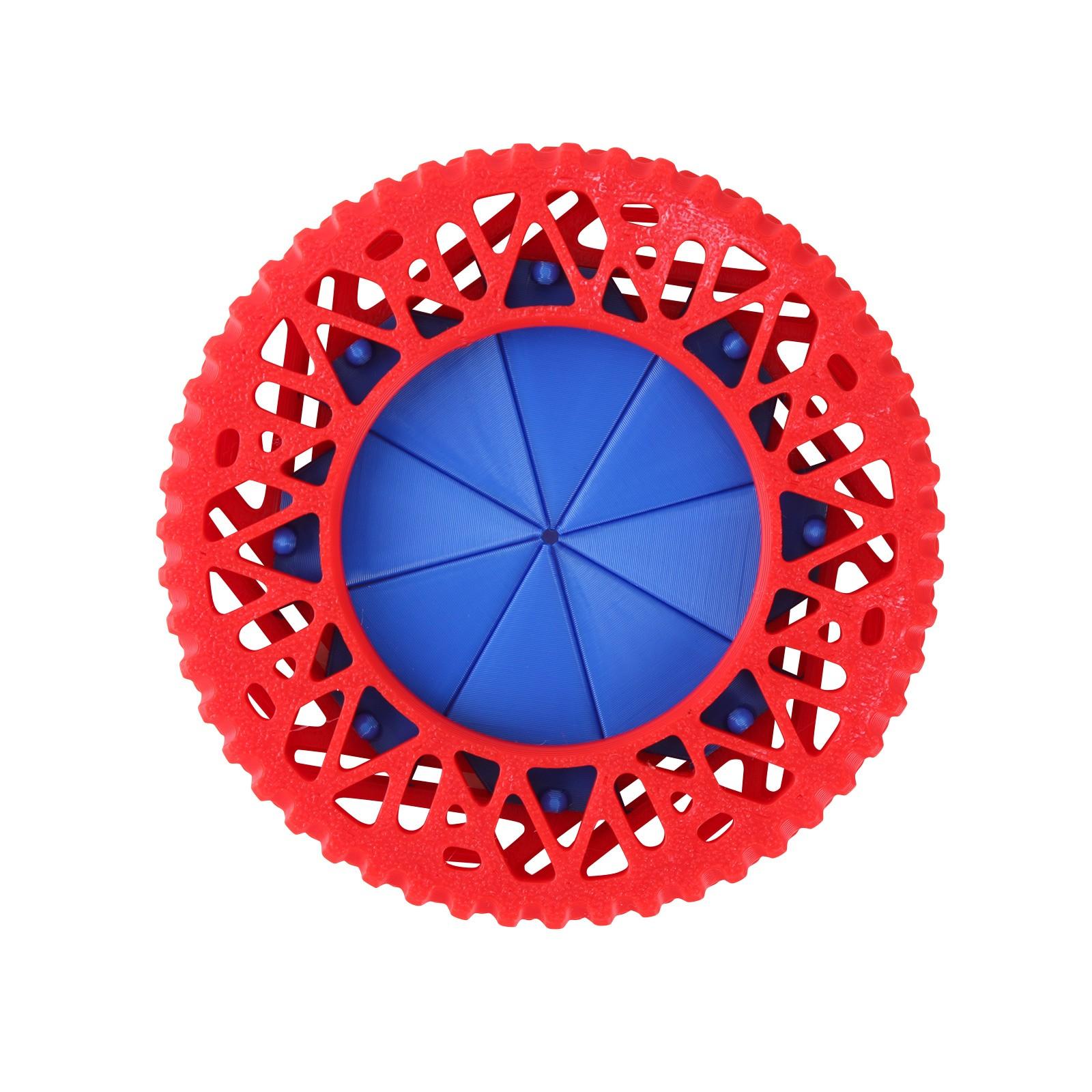 

3D-печатные игрушки для декомпрессии с настраиваемыми цветами One Size красный