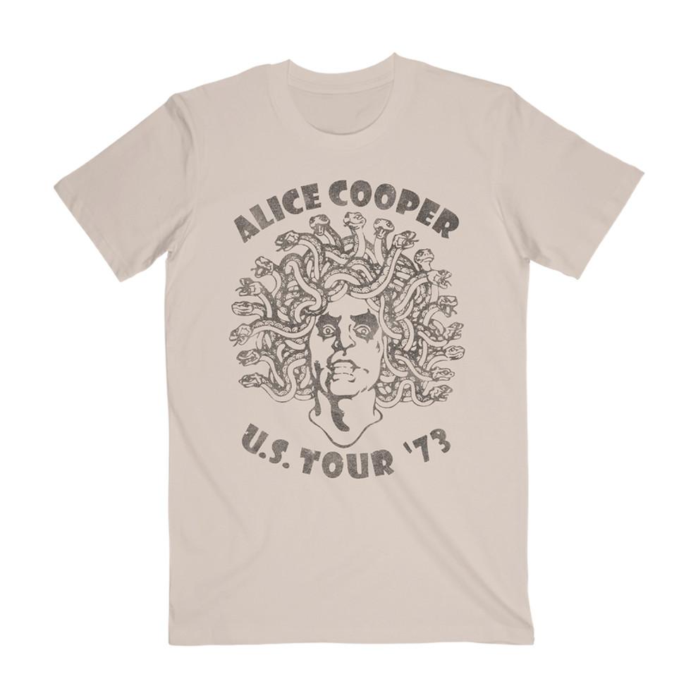 

Alice Cooper Medusa 039;73 T-Shirt Unisex Heavy Cotton All Size Gift For Fans Unisex T-Shirt S