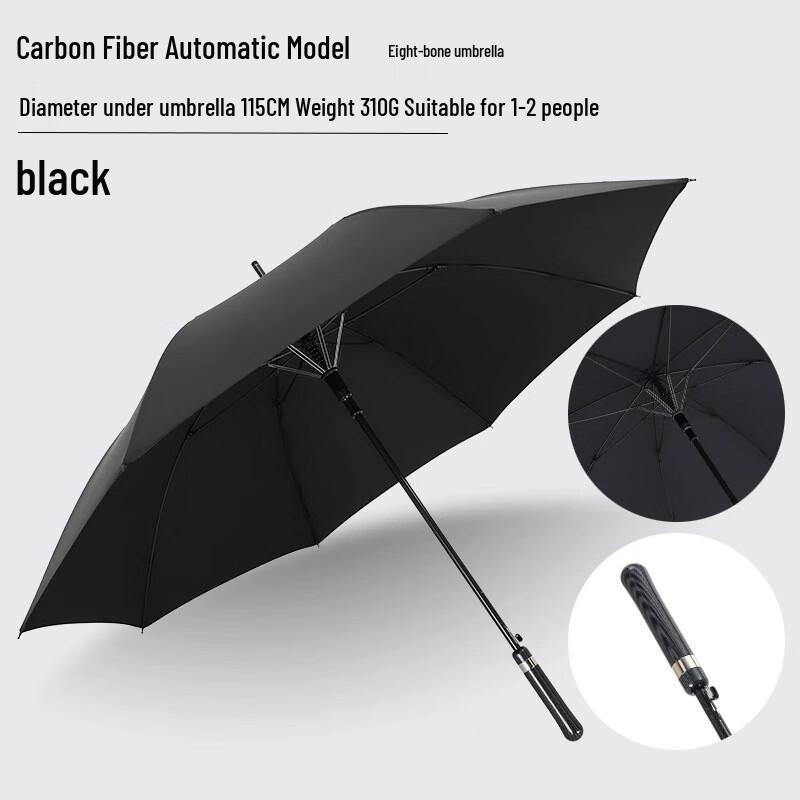 OIMG Business Carbon Fiber Ultra-Light Windproof Umbrella