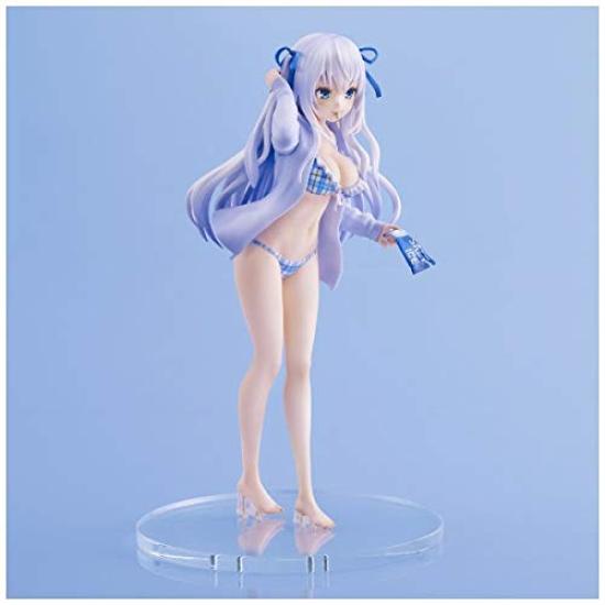 Illustration by Yone Shirakasu PVC ABS Painted Finished Figure "blue" Non-scale &
