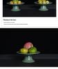 Celadon High-Footed Plate: Indoor Fruit, Dessert, Tea, Snack, Incense Burner, and Buddha Altar Offering Plate.
