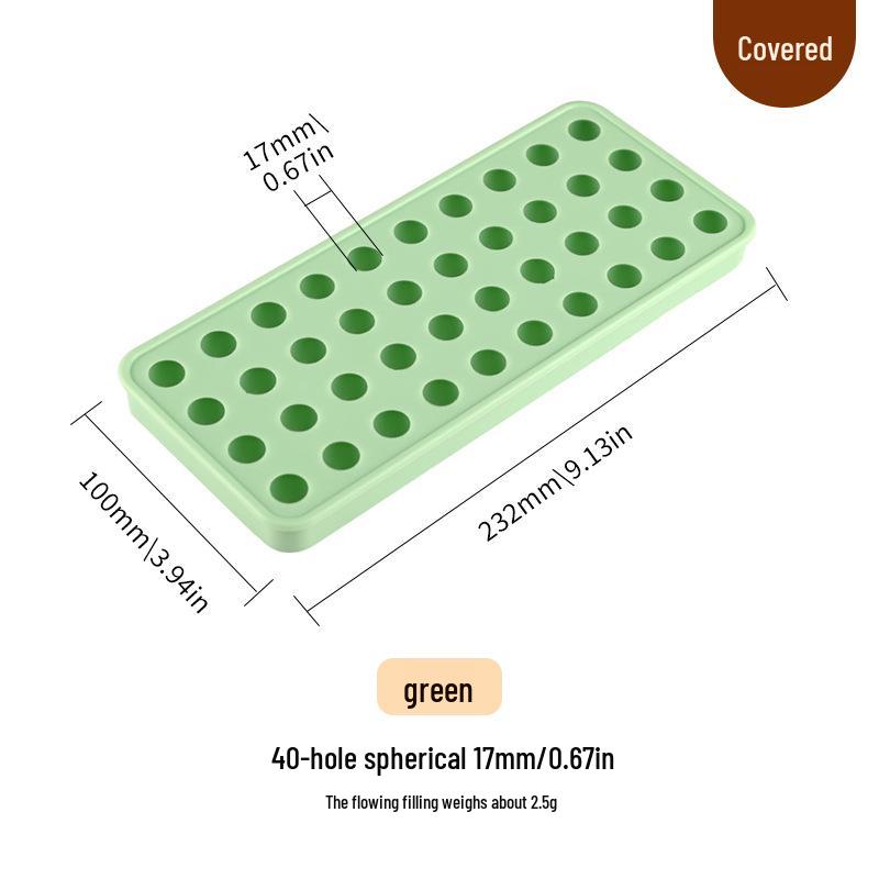 Moule Rond à Glaçons et à Gâteaux de Lune en Silicone de Qualité Alimentaire - Plateau DIY pour Savons et Grappes de Raisins