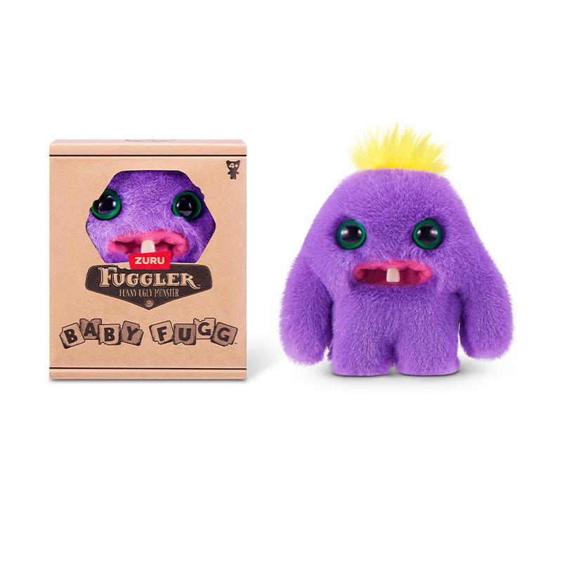 Оригинальный Fuggler Baby Fugg Серия 4-е Поколение Мини Мягкая Плюшевая Кукла Зубастый Монстр Уродливый Милый Забавный Игрушка Детский Рождественский Подарок