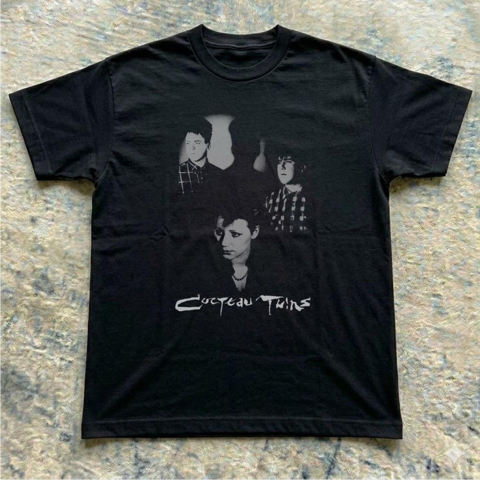 Cocteau Twins , Unisex - T-Shirt, BandTee 90s,Vintage, Retro, Streetwear, Retro Graphic Shirt 4XL