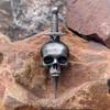 Halloween Schädel Anstecknadel Punk Skelett Abzeichen Gothic Brosche für Schmuckzubehör Geschenke Großhandel