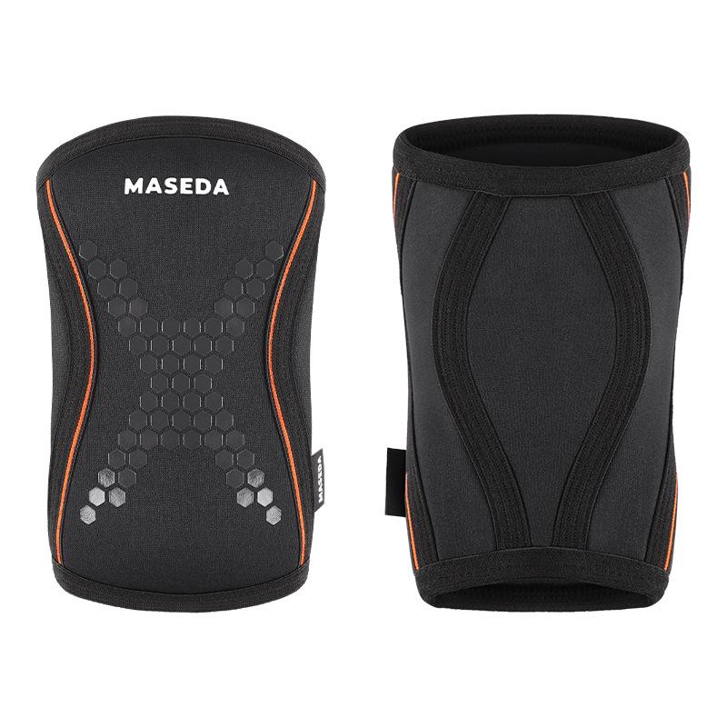 Peak Weightlifting 7mm Neoprene Elbow Support for Strongman Squats