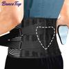 S - 3Xl Elastic Double Compression Belt Fitness Mesh Breathable Sports Waist Support Strength Support Weightlifting Belt Unisex