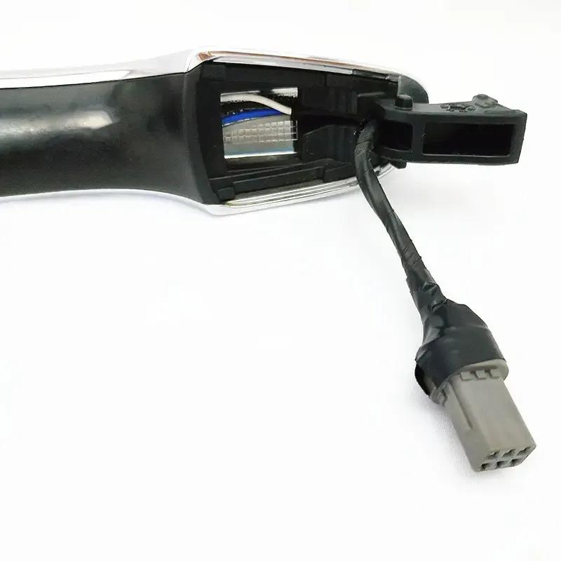 Echte äußere Vordertürgriff Chrom schlüsselloses Einstiegssystem mit Knopf für Hyundai CRETA IX25 2015 2016 2017 2018