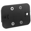 Car Roof Bike Rear Wheel Bracket Aluminum Alloy Wear Resistant Car Rooftop Bike Rear Mount for Car Coupes Hatchbacks