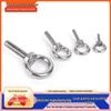 Hand-Tightened 304 Stainless Steel Lifting Eyebolt with Round Ring