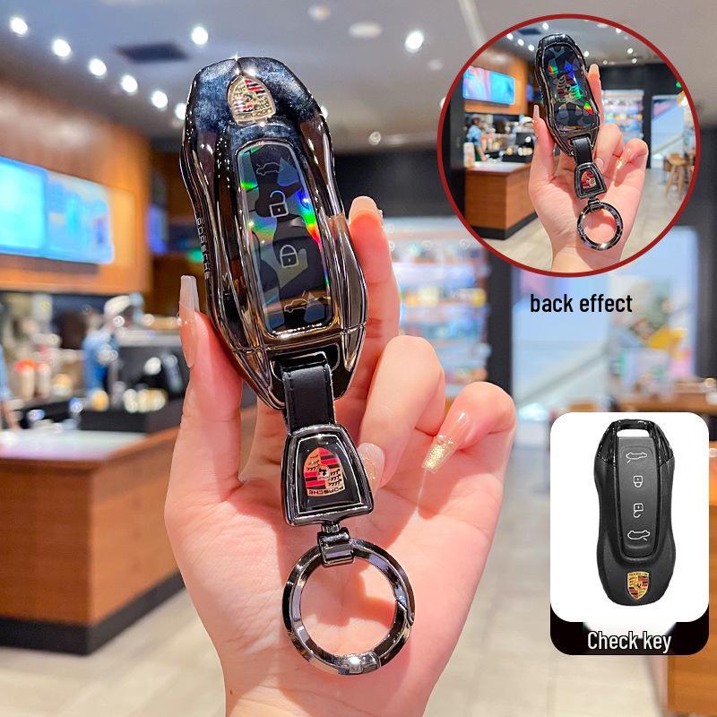 Porsche 24/25 Macan EV Turbo Kovový kryt klíče