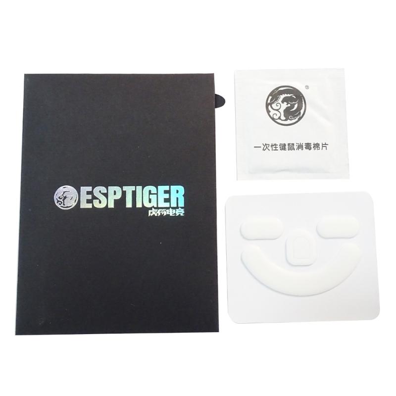 

1 упаковка, коньки для мыши Esports Tiger Gaming ICE, ножки для мыши V2Pro, белые скользящие изогнутые края