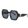 Brand Classic Vintage Square Sunglasses Women Oversized Sunglass Woman Men Retro Black Sun Glasses Shades Goggle UV400
