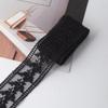 4cm Wide Lace Ribbons For Crafts Hollow Sewing Tulle Fabric For Bow Hair Diy Decorative Flower Embroidery Handmade Material 2m