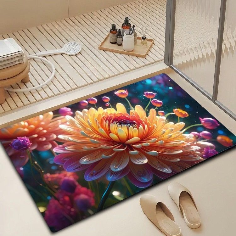 Household items diatom floor mat bathroom toilet toilet door water absorption non-slip non-slip mat foot mat new porch