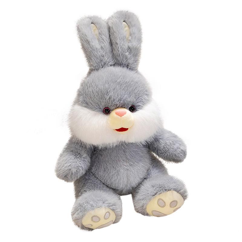 30cm Cute Rabbit Plush Toys Soft Stuffed Cartoon Animal Doll Kawaii Sitting Rabbit Toy Pillow for Birthday Gifts