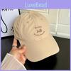 Cap Trendy Baseball With Cartoon Dog And Letter Embroidery Design For Outdoor
