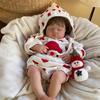 20inch Reborn Baby Doll Tessa Cloth Body Newborn Toy For Girl Princess Bebe Reborn Toy For Birthday Christmas Gift