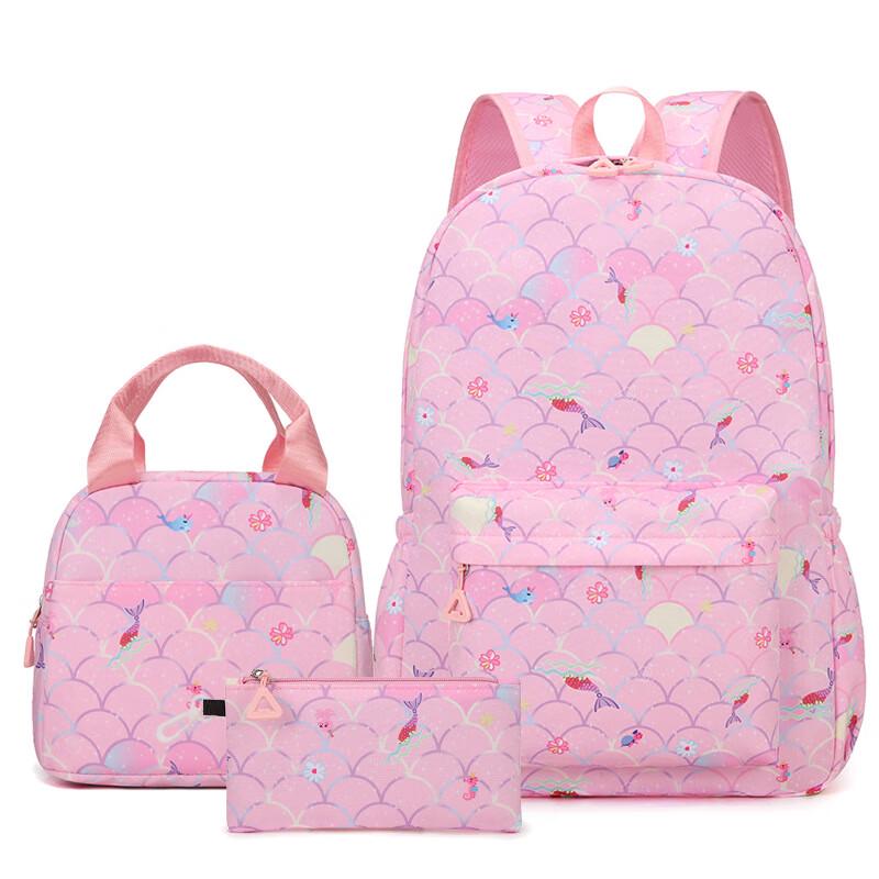 Li Shen Gradient 3-Piece School Backpack Set