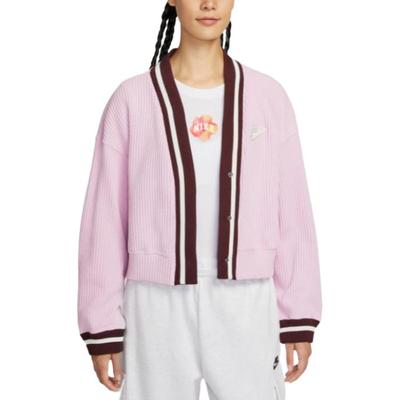 Veste décontractée à manches longues et col en V pour le sport - Vestes pour femme IM7468-623