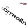 ABS Car Rear Trunk Badge Letter Sticker for Citroen Xsara C3 Picasso Elysee Berlingo C4 Sega Aircross C5 Emblem Logo Accessories