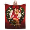 Mariah Carey Weihnachtsdecke Weich Warm Street Trend Plüsch Bettwäsche Überwürfe Für Jungen Mädchen Outdoor Flanell Tagesdecke Bettbezug