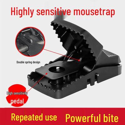 High-Efficiency Large Sensitive Mouse Trap - Powerful Plastic Rodent Control Tool