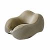 Slow Rebound U-shaped Pillow Soft Neck Support Durable Travel Pillow  Car