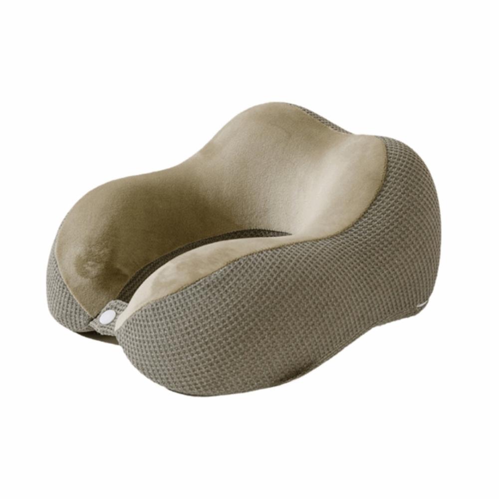 Slow Rebound U-shaped Pillow Soft Neck Support Durable Travel Pillow  Car