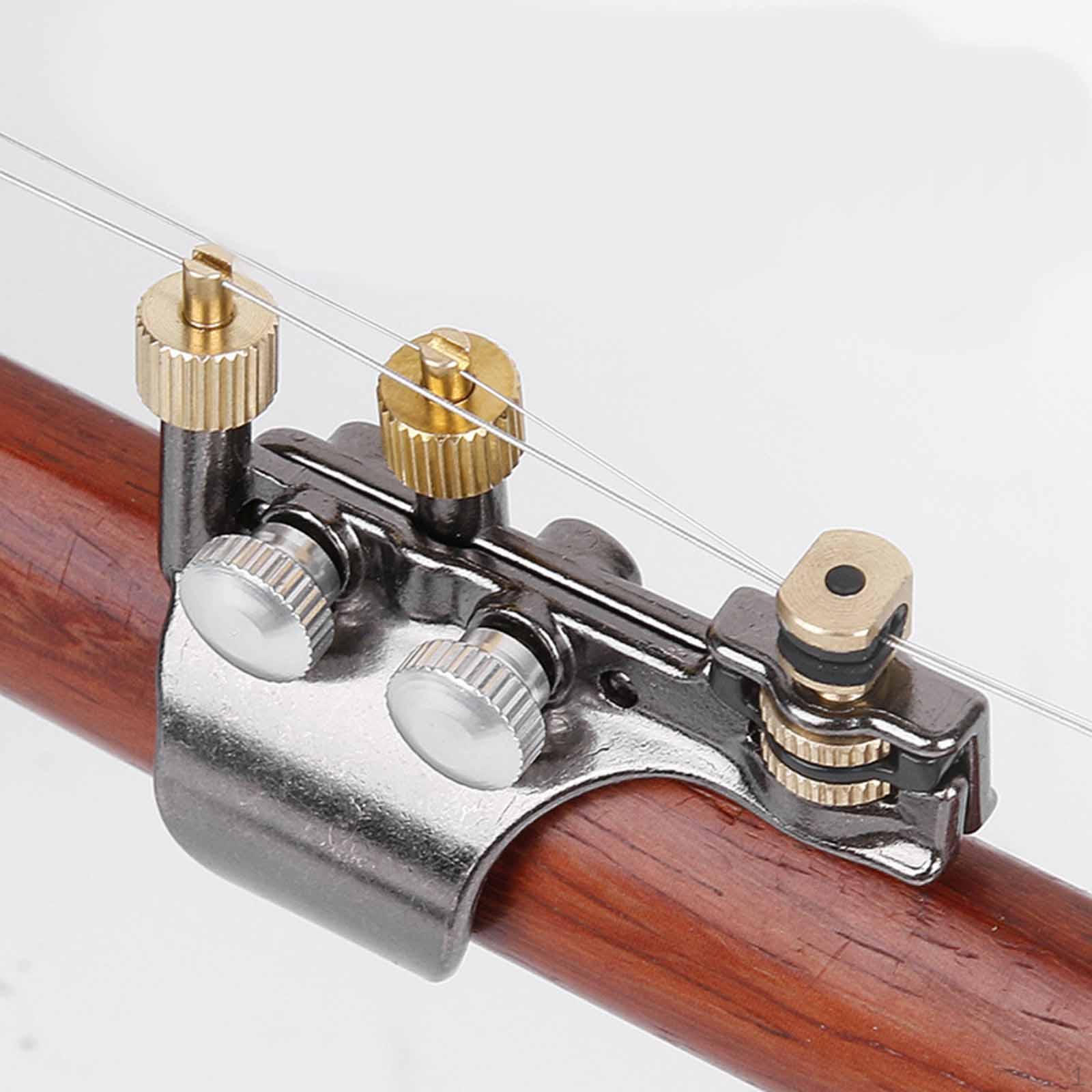 

Erhu Fine Tuners with Silicone Sleeve Professional Chinese Qianjin Part Urheen String Adjuster