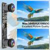 ELP 3D Stereo USB 1080P 60fps Fisheye Lens Dual 4MP VR Plug and Face QR Code Industrial Camera, High-Speed Webcam, 180-Degree Synchronization, Lens,