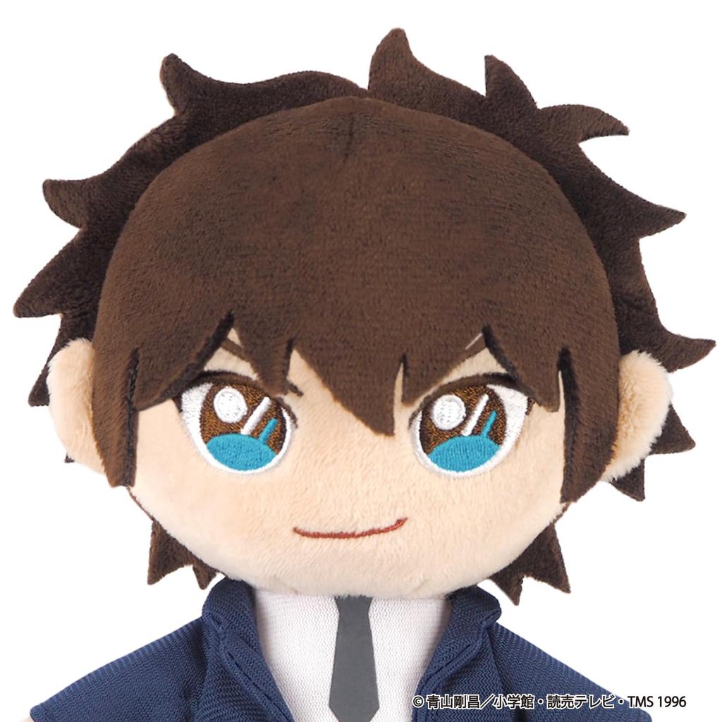 Sanei Boeki Detective Conan Fluffy Friends Matsuda Jinpei Plush Toy FCN11 (S) W11×D8×H21cm