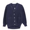 martinique Navy A0331KCD561 Pearl Button Cardigan tops F NavyUsed