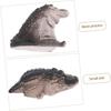 Adorable Crocodile Tea Pet Figurine - Mini Handcrafted Decor for Tea Ceremony, Home Desktop & Shelf Decoration