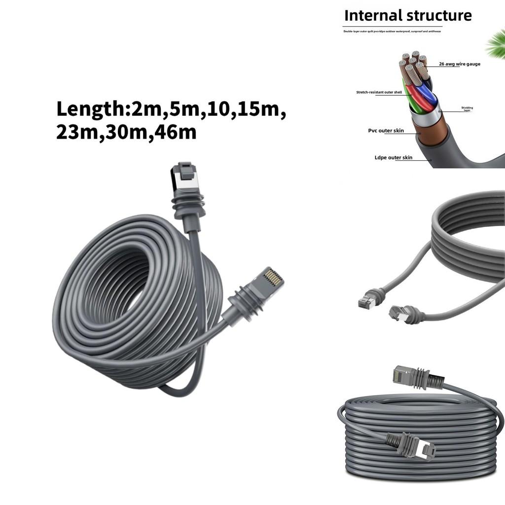 Starlink Gen 3 Ethernet Cable Pvc Shielded Data Line For Router Connection Outdoor Indoor Use