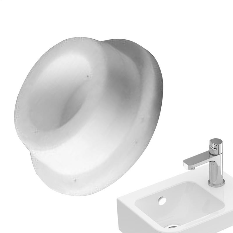 Bathroom Rubber Wash Basin Overflow Ring Kitchen Sink Washbasin Drain Seal Stopper Bathtub Drain Cap Plug Accessories