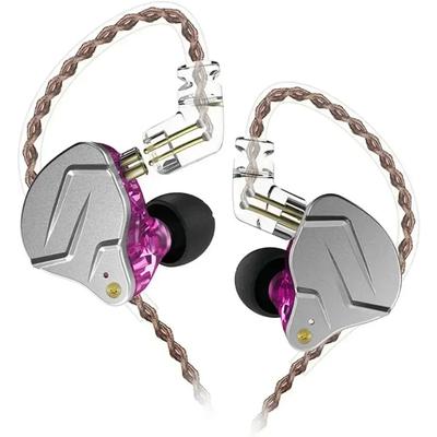 QKZ ZSN Pro IEM Earphones Dynamic Hybrid Driver Balanced Armature Wired Earbuds Detachable Cable Gaming Stereo HiFi Bass Headset