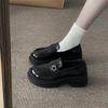 2025 Spring Mary Jane British Style Platform Loafers - Exquisite Slip-On Leather Shoes for JK Uniforms