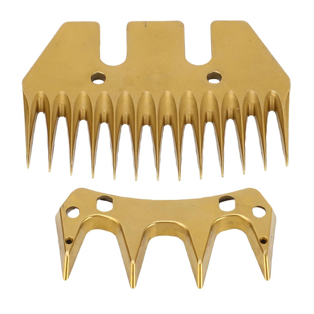 Náhradní stříhací čepele na ovce Zlaté 13 rovných zubů Rozteč 7 mm Elektrické čepele na stříhání ovcí