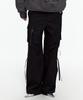 FALLETT Big Pocket Cargo Pants Black