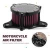 A58X-Motorcycle Air Cleaner Set Air Filter Kit For Sportster XL883 XL1200 Iron 883 48 72 1991-