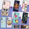 Cute Cartoon Owl For Samsung Galaxy A54 A14 A16 A26 A36 A56 A22 A32 A52 A55 A35 A05 A06 A15 A53 A33 A13 Case