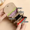 Portable Women's Wallet PU Leather Small Card Bag Unique Women’s Coin Purse  Unisex