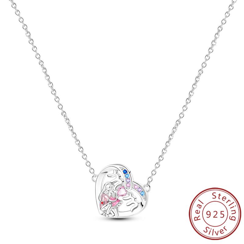 Necklace Copper Butterfly Love Heart Bear Classic Simple Adjustable Necklace For Women Girl Fashion Jewelry Gifts