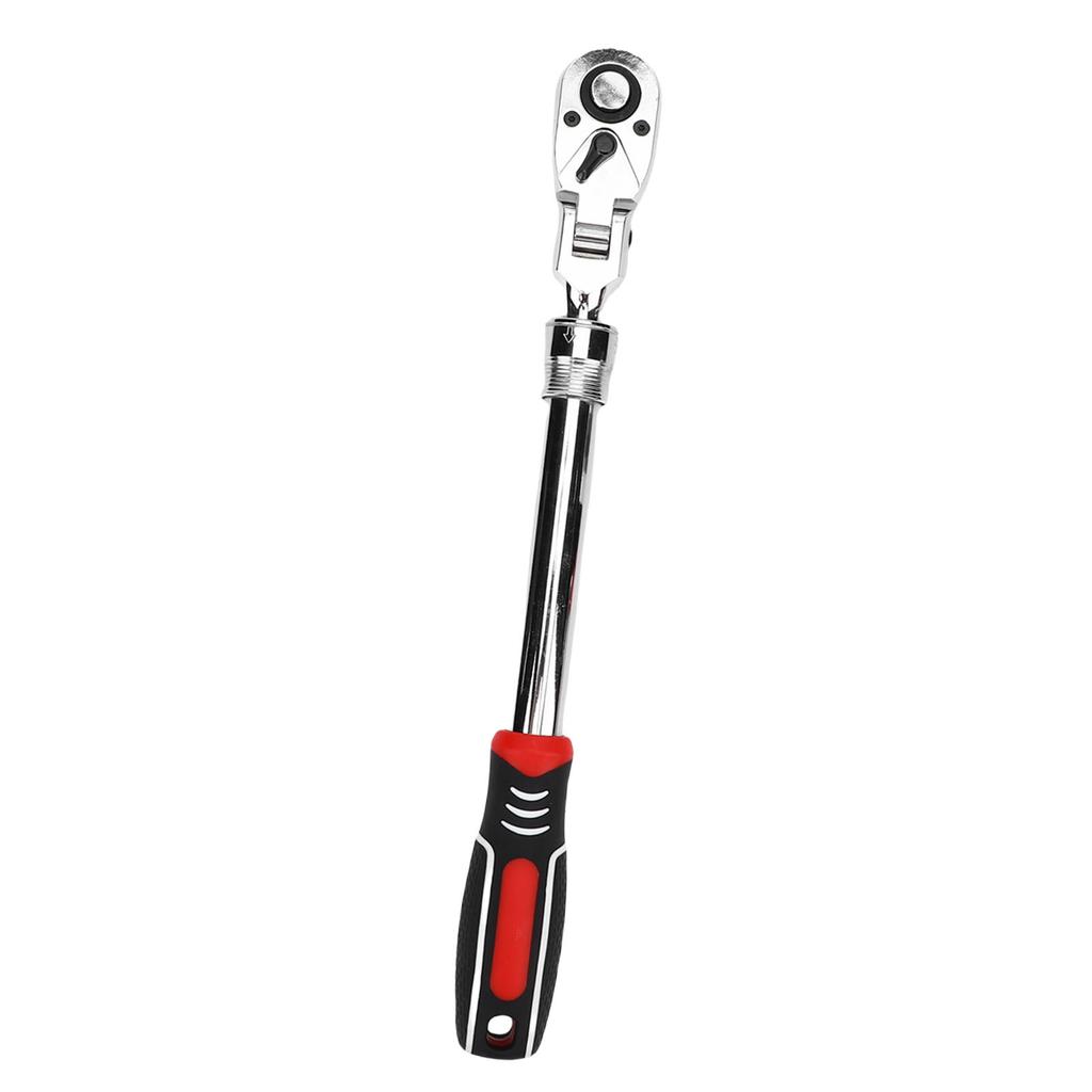 1Celsius2\ 72T Ratchet Wrench Extendable Handle 180 degrees CW CCW Wrench for Tight Spaces